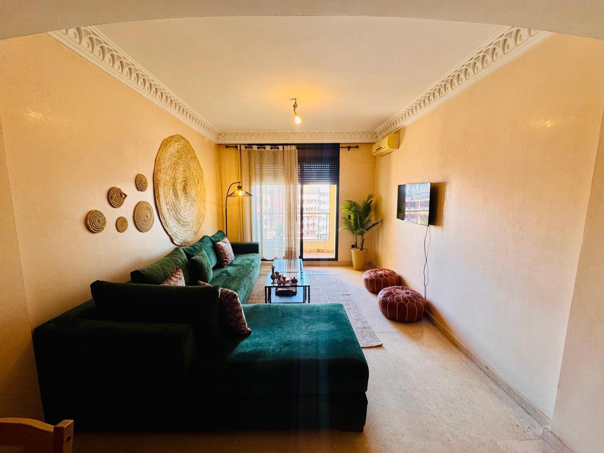 E-Appartement De Luxe Centre Gueliz Piscine Parking Fibre Netflix Marrakesh Bagian luar foto